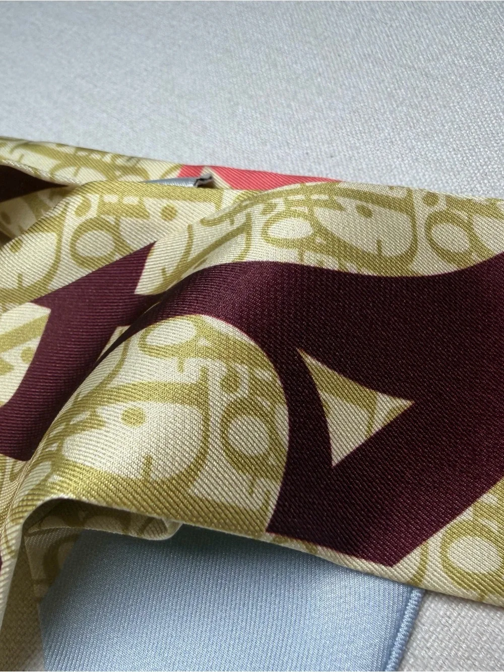 Dior Mitzah silk twilly